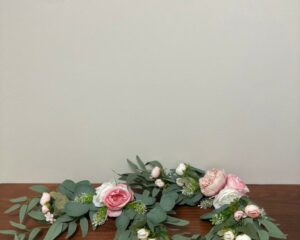 Set bloemenversiering - €20,00 / 2 stuks (set 1)